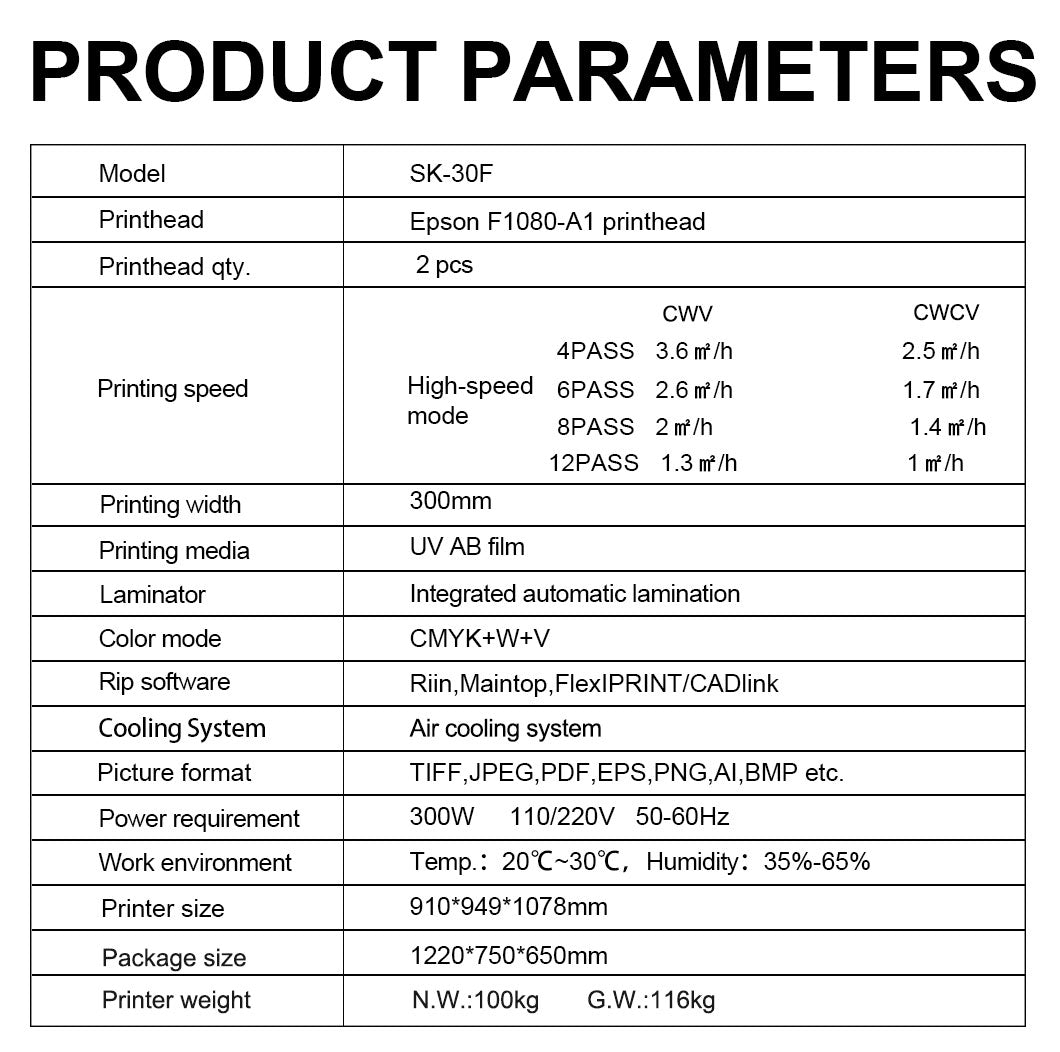 sk30f-parameters